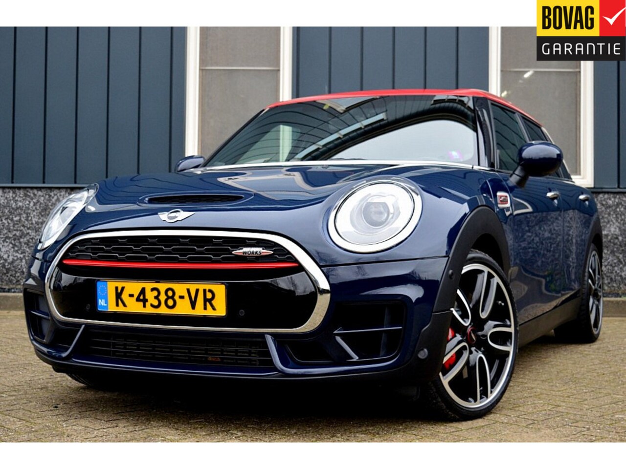 MINI Clubman - 2.0 John Cooper Works ALL4 Chili Rijklaarprijs-Garantie Panorama dak Leder Interieur Led N - AutoWereld.nl