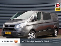 Ford Transit Custom - 290 2.2 TDCI L2 Ambiente 155PK, DC 5P, 2X SCHUIFDEUR, CAMERA, NAVI, CRUISE, AIRCO, PARKEER