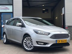 Ford Focus Wagon - 1.0 Ecoboost Titanium Edition Navi|Keyless entry| Orgineel Nederlandse Auto