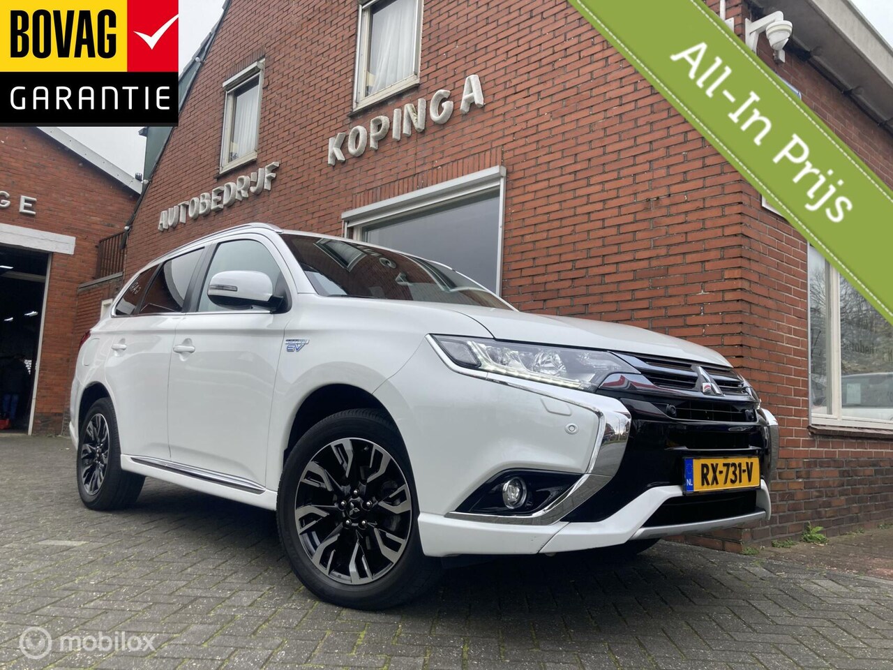 Mitsubishi Outlander - 2.0 PHEV Premium 2.0 PHEV PREMIUM, BOVAG garantie, - AutoWereld.nl