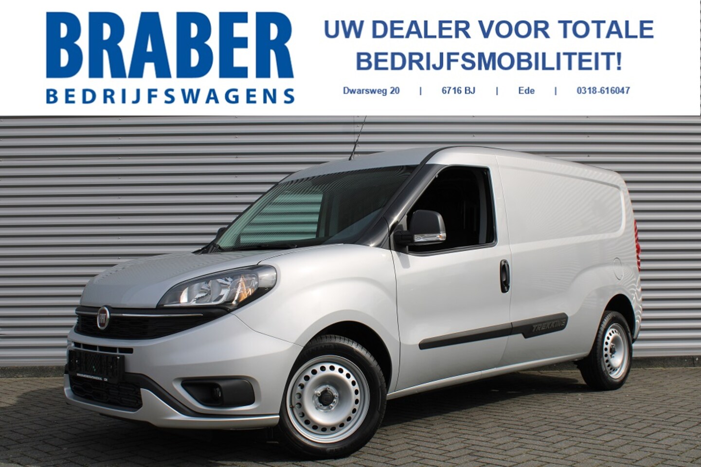 Fiat Doblò Cargo - 1.6 MJ L2H1 S Trekking | Bluetooth | Cruise | Airco | Buitenspiegels verwarmd | Mistlampen - AutoWereld.nl