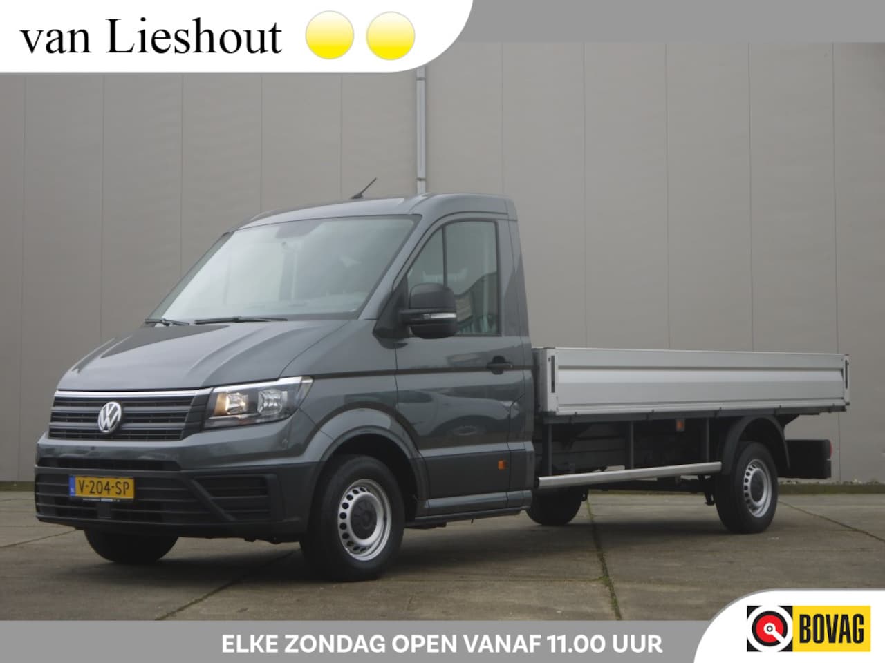 Volkswagen Crafter - 35 2.0 TDI L4 Highline *177PK* NL-Auto!! Nav I Cruise I Trekhaak -- A.S. ZONDAG GEOPEND -- - AutoWereld.nl