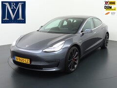 Tesla Model 3 - Performance *PRIJS IS INCL BTW * €36.280, - PRIJS EXCL. BTW * | LEDER | STOELVER. V+A |