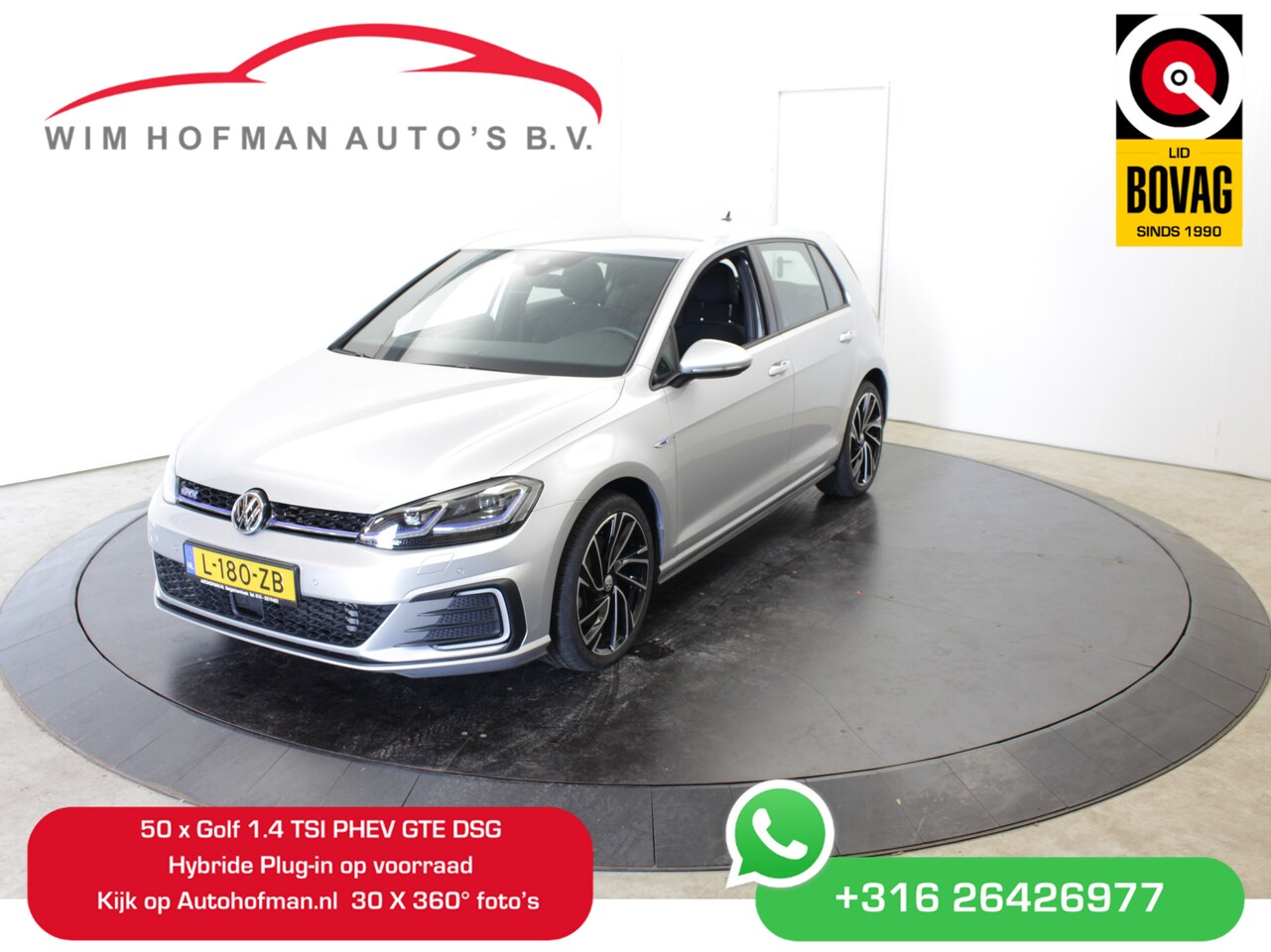 Volkswagen Golf - 1.4 TSI GTE 204PK Clima PDC Adap-Cruise - AutoWereld.nl