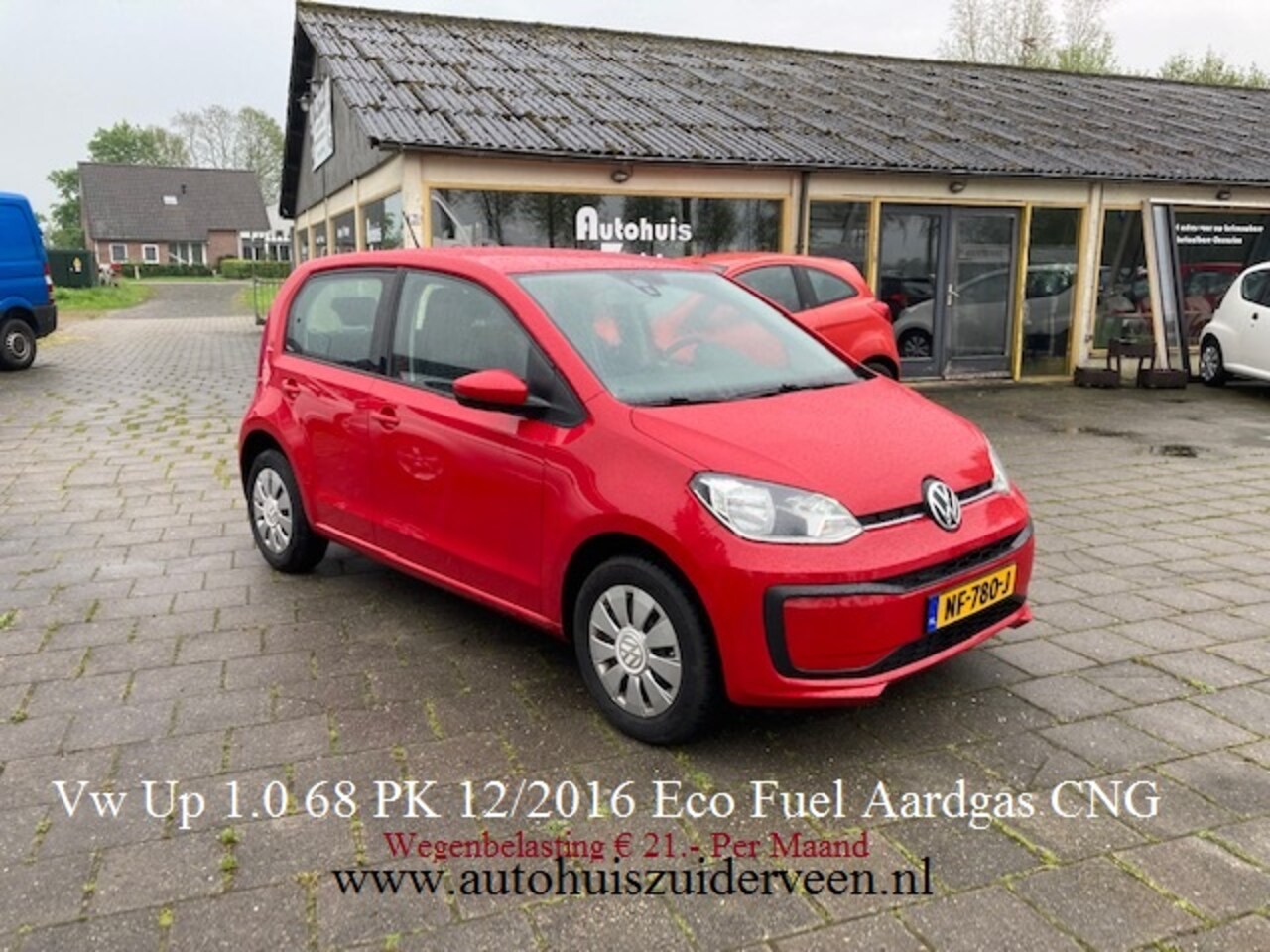Volkswagen Up! - 1.0 EcoFuel 68PK 5D BMT Move up! 12/2016 Boekjes - AutoWereld.nl
