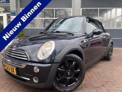 MINI Cabrio - 1.6 One | Youngtimer | PDC | Clima | Leder | Vol optie | Dealer onderhouden | APK 09-2023