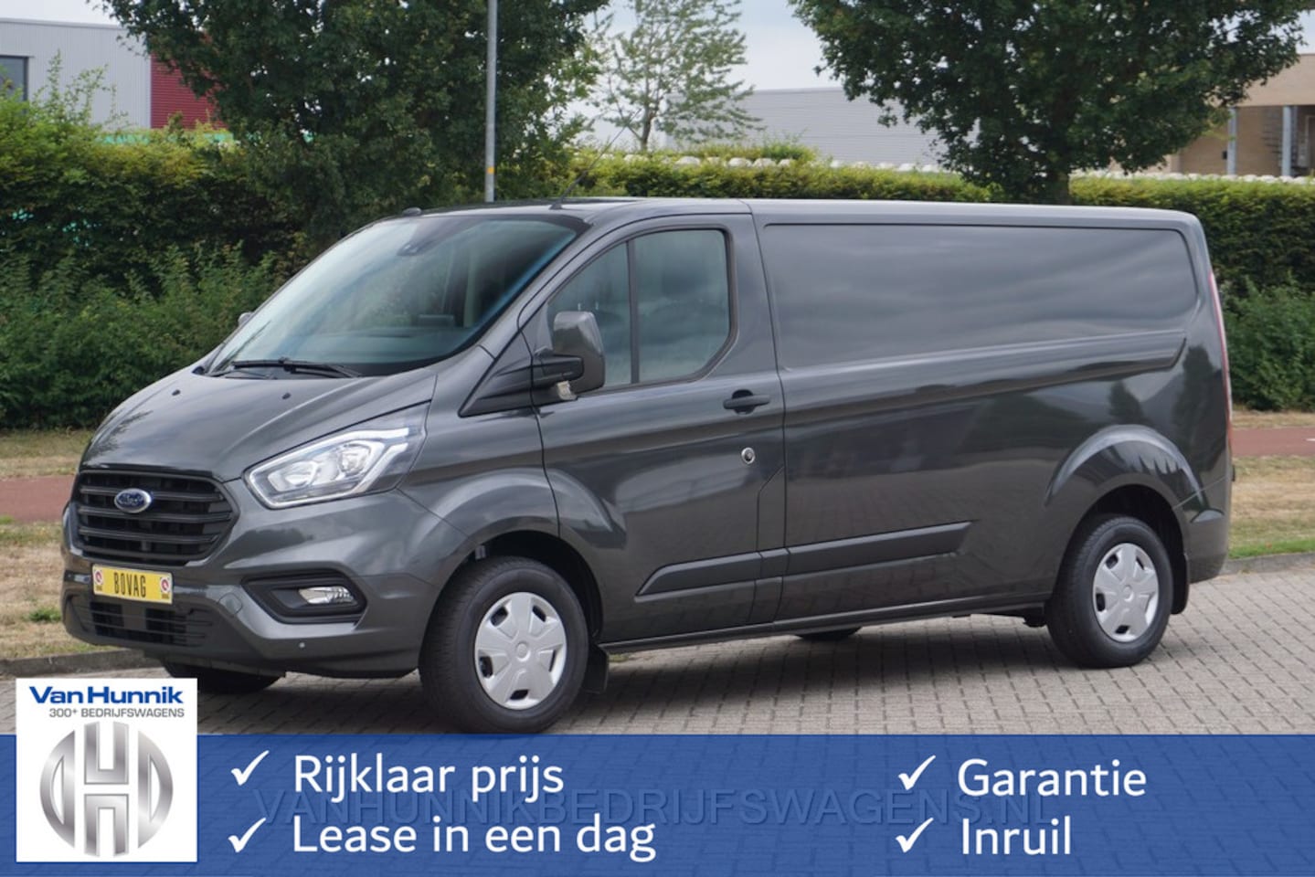 Ford Transit Custom - 300L 130PK Trend Airco, Cruise, Navi, Trekhaak!! NR. 134 - AutoWereld.nl