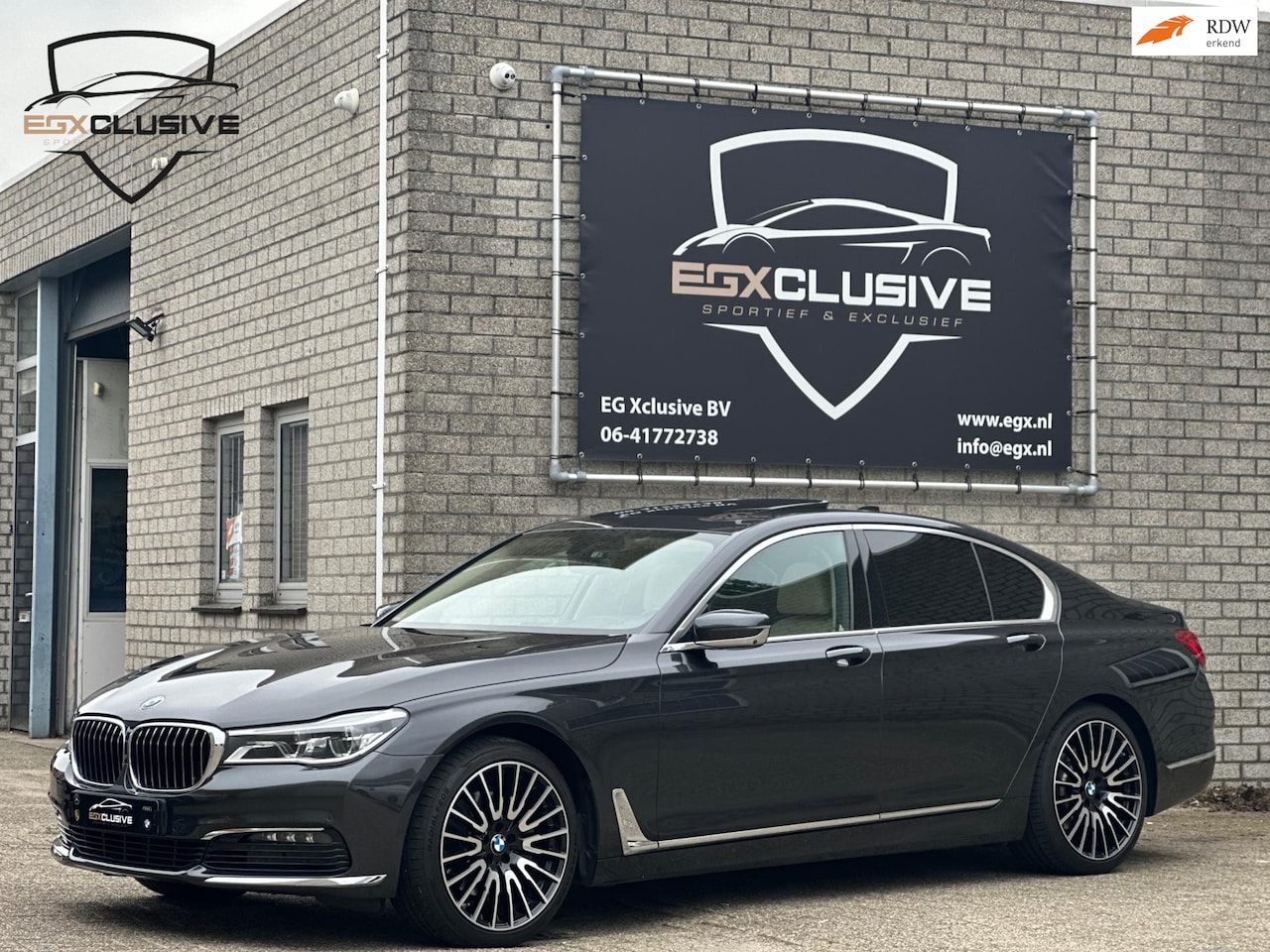 BMW 7-serie - 740i High Executive 400PK+ Laserlight/Pano/Wifi/TV's/20Inch/Softclose - AutoWereld.nl