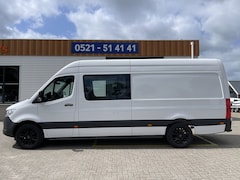 Mercedes-Benz Sprinter - 317 1.9 CDI 170pk L3H2 RWD / luxe DC 5 persoons / rijklaar € 48.950 ex btw / trekhaak / cl