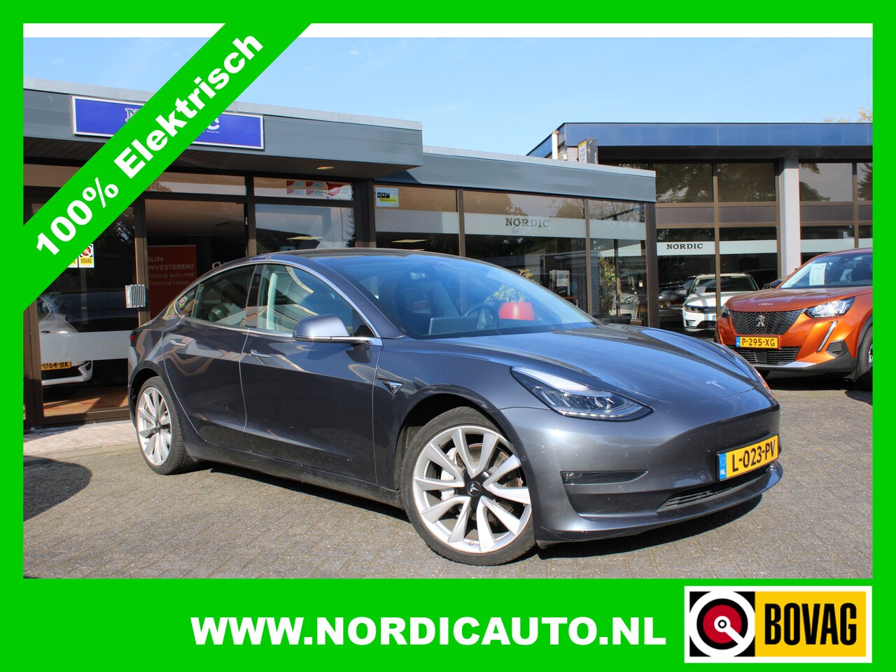 Tesla Model 3 - Long Range RWD LONG RANGE/ EX BTW /DUAL MOTOR / 4% BIJTELLING /INCL BTW 42945 - AutoWereld.nl