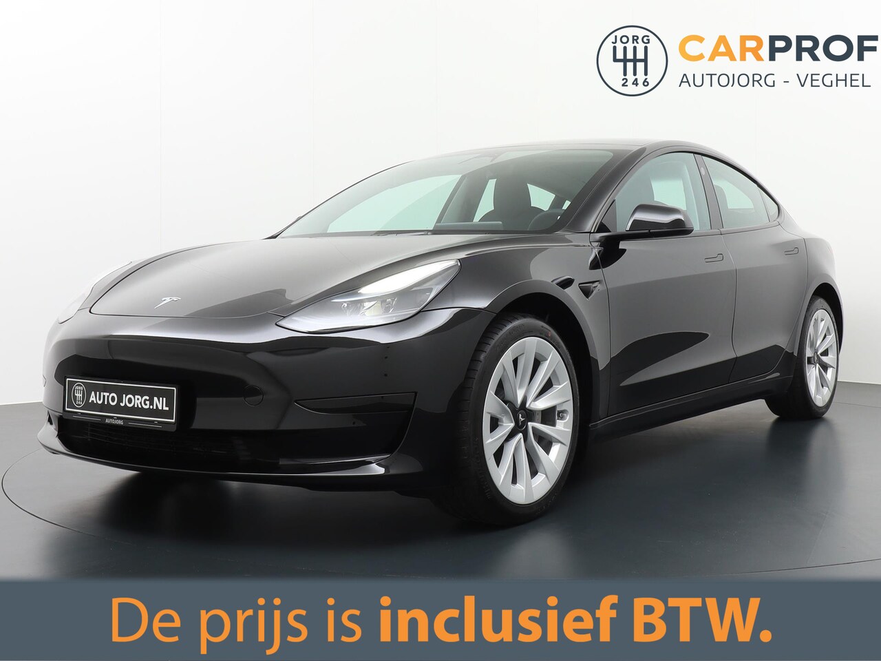 Tesla Model 3 - Standard RWD Plus 10000 km gratis laden | 19" LMV | Zwart interieur | Inc BTW - AutoWereld.nl