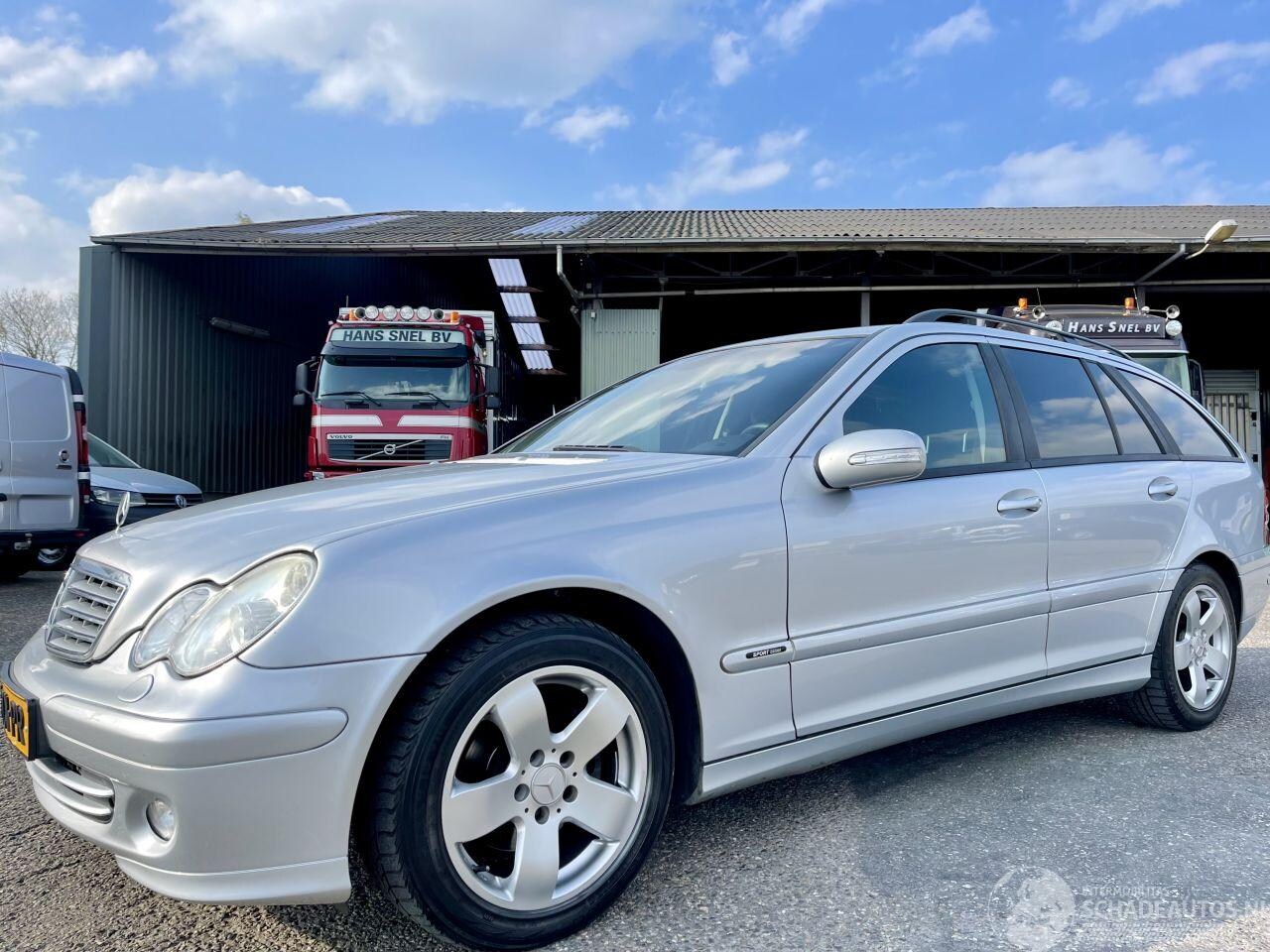 Mercedes-Benz C-klasse Combi - 180 Kompressor sport edition - YOUNGTIMER - xenon - airco - cruise - afn trekh - AutoWereld.nl