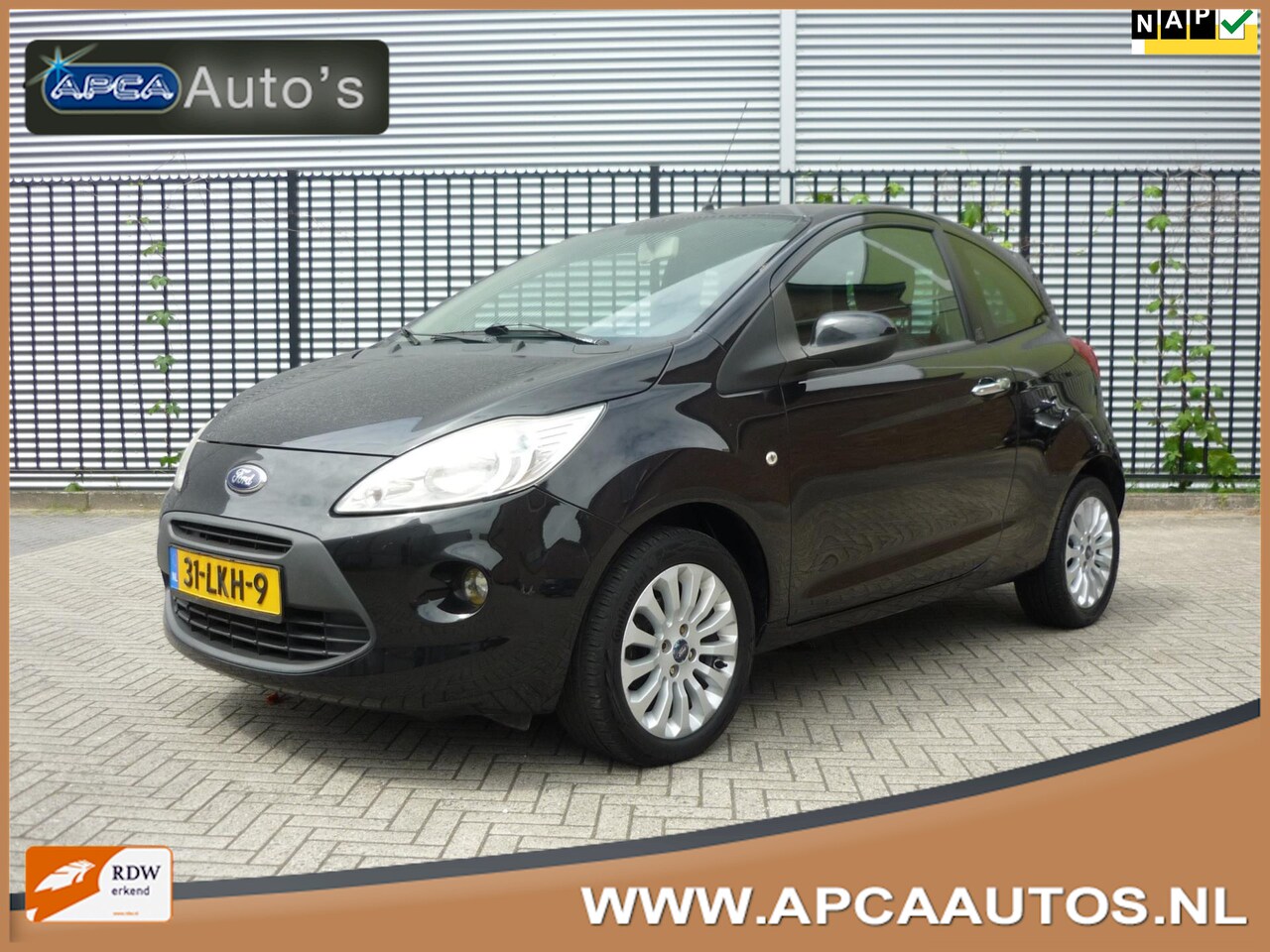 Ford Ka - 1.2 Titanium X NLauto Airco DealerOH Hele nette auto - AutoWereld.nl