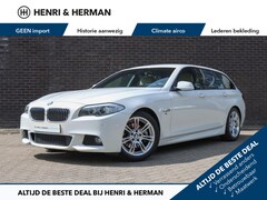 BMW 5-serie Touring - 520i High Executive (LEER/3de eig./M-Pakket/Xenon/PDC)