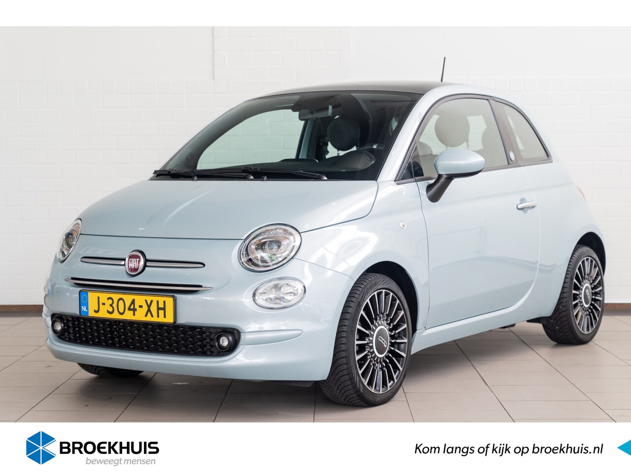 Fiat 500 - 1.0 Hybrid Launch Edition | Navigatie | Parkeersensoren | Climate Controle | Panorama dak - AutoWereld.nl