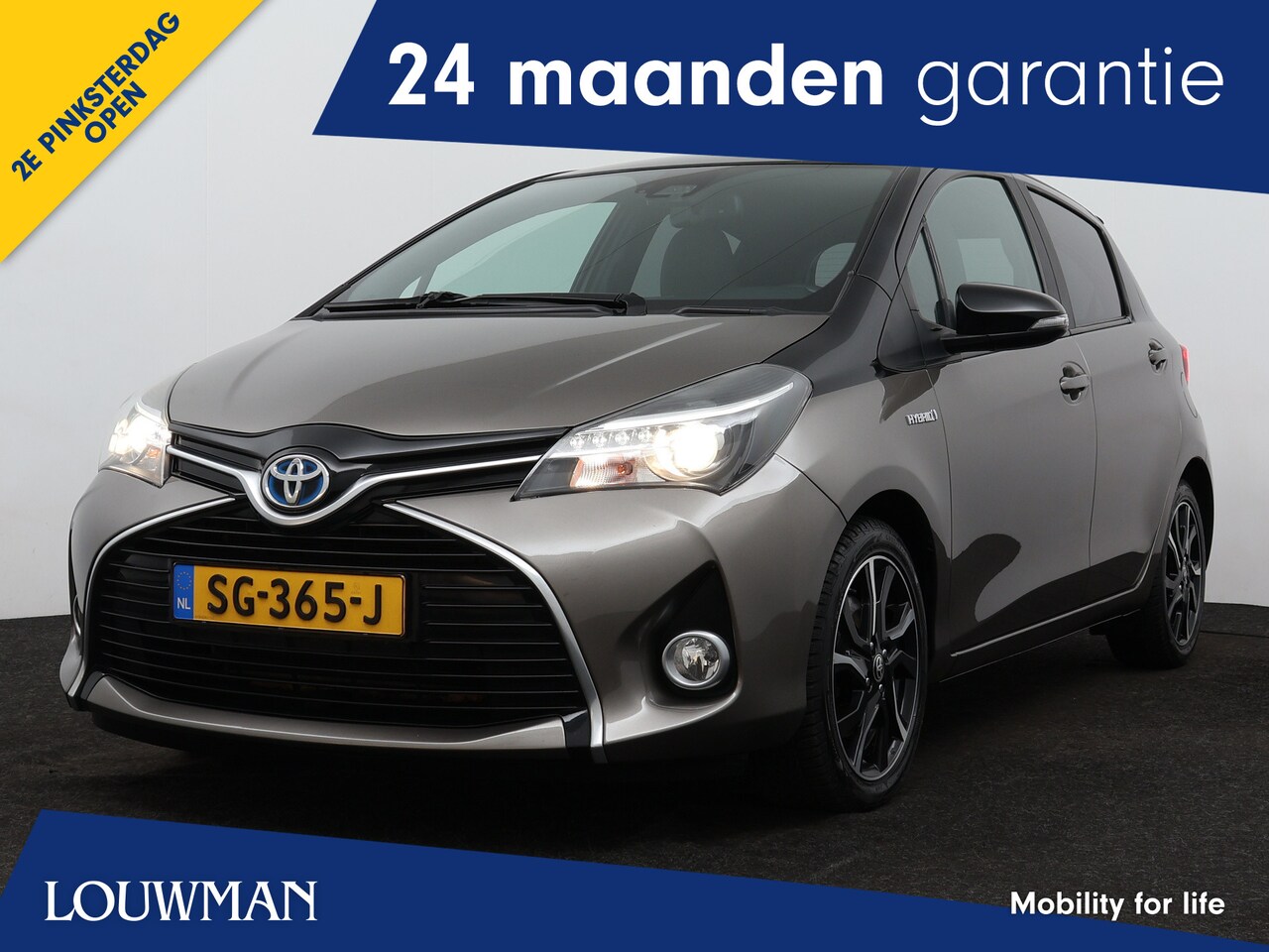 Toyota Yaris - 1.5 Hybrid Dynamic Bi-Tone | Navigatie | 16" LM velgen | - AutoWereld.nl