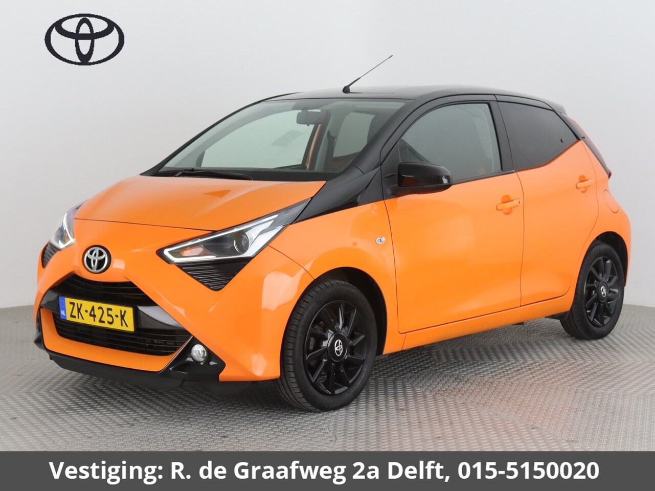 Toyota Aygo - 1.0 VVT-i X-Cite Bi-Tone | Airco | 1e eigenaar | Bluetooth | Camera | Lichtmetalen velgen - AutoWereld.nl