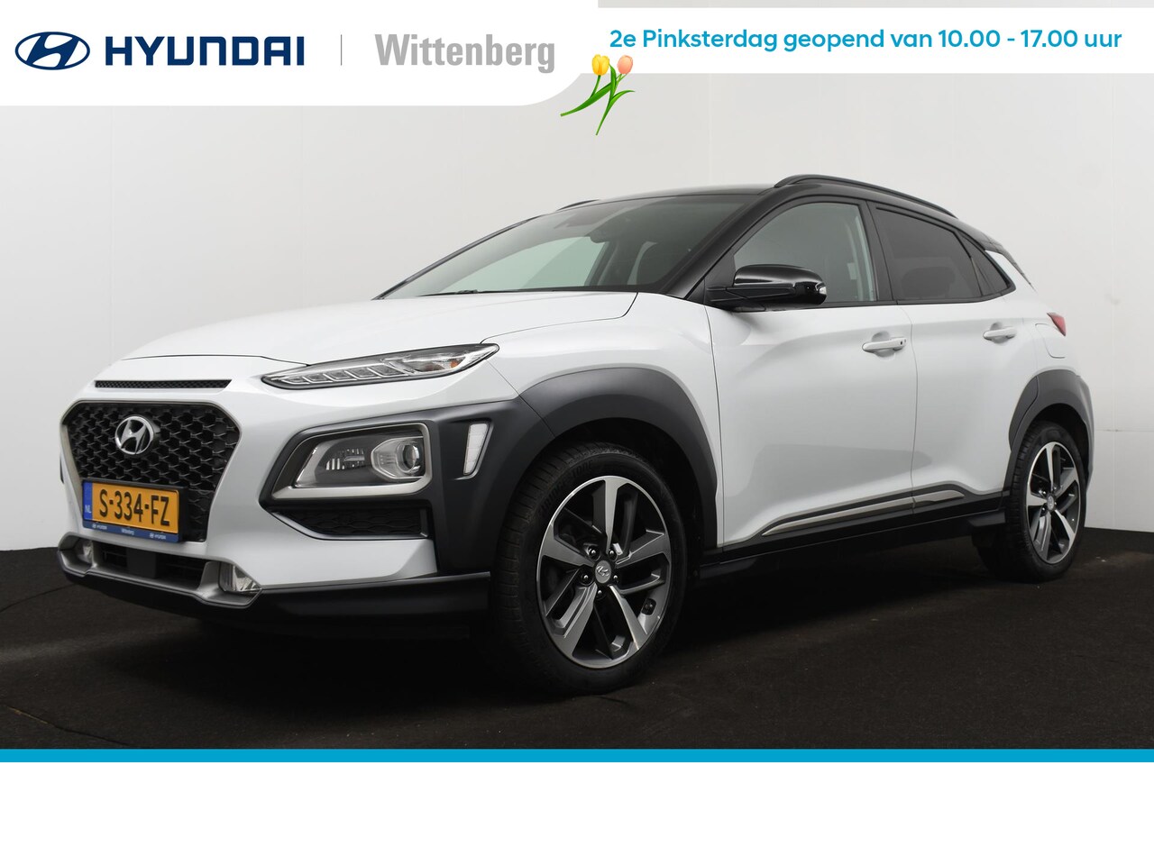 Hyundai Kona - 1.0 T-GDI PREMIUM TWO TONE | SPECIAL EDITION | PINKSTERWEEKEND DEALS!!!  | LEDER | HEAD UP - AutoWereld.nl