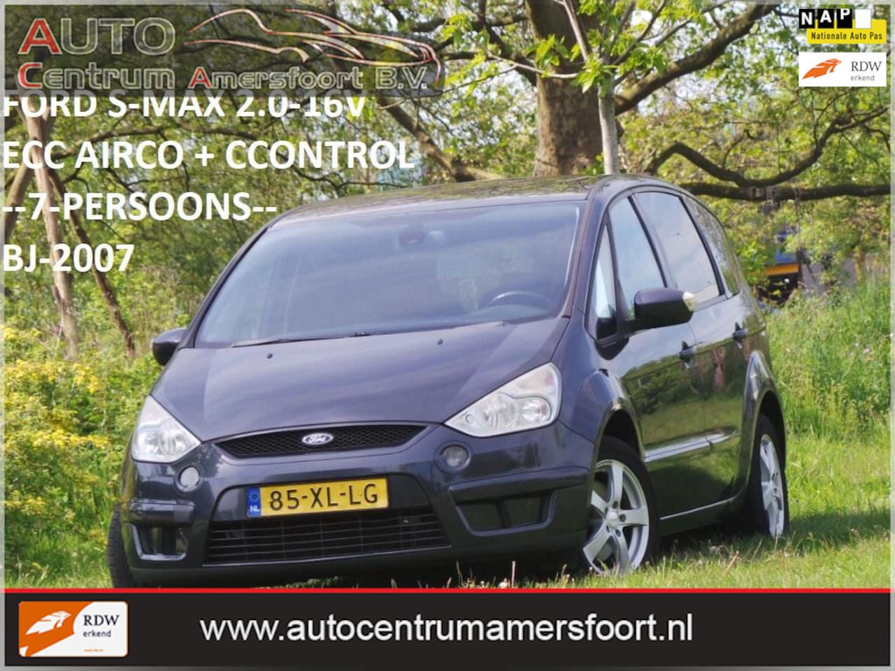 Ford S-Max - 2.0-16V 2.0-16V ( 7-PERSOONS + INRUIL MOGELIJK ) - AutoWereld.nl