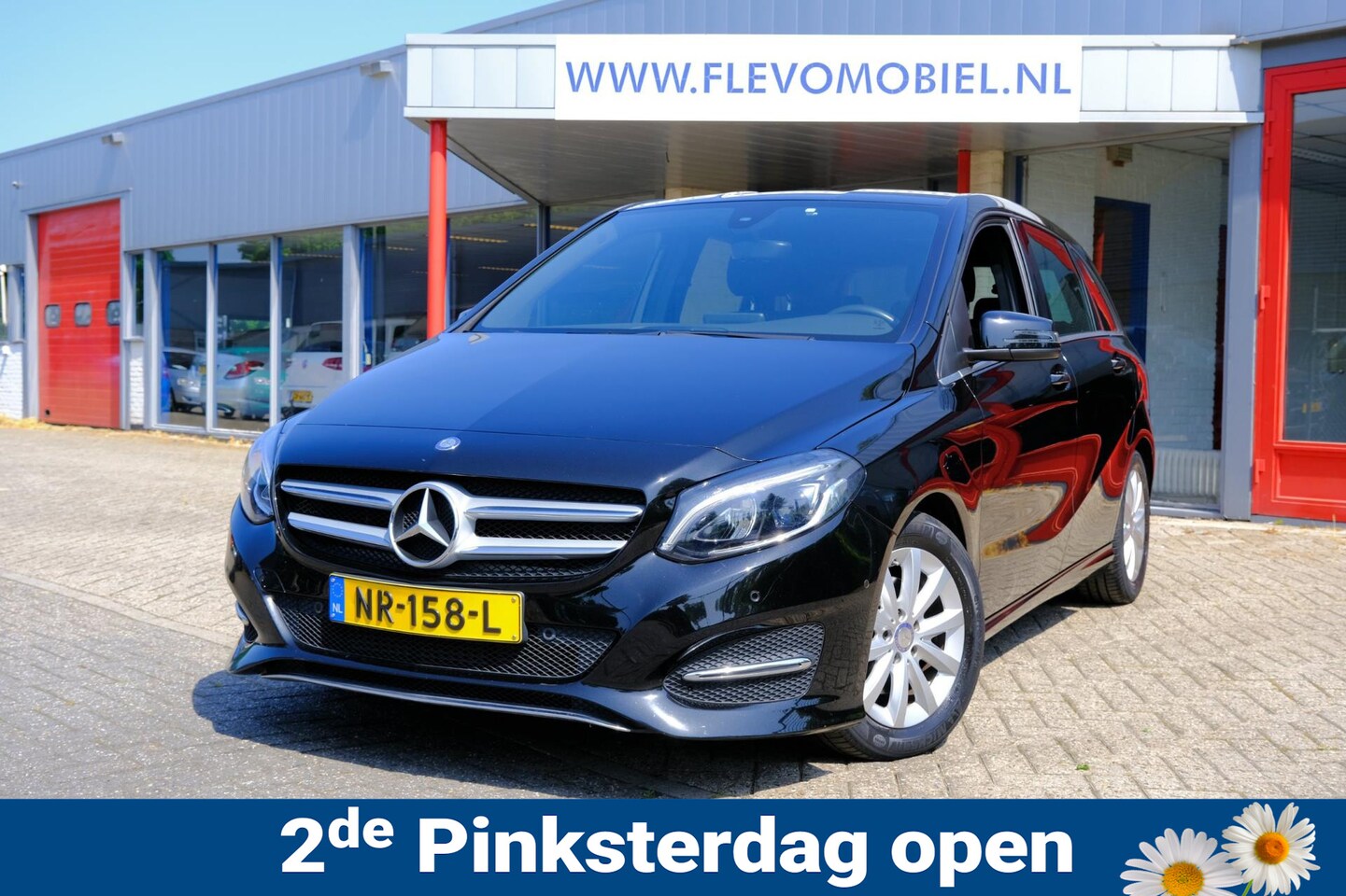 Mercedes-Benz B-klasse - 180 Business Solution Airco|LED|LMV|Cruise|PDC|ParkAssist - AutoWereld.nl