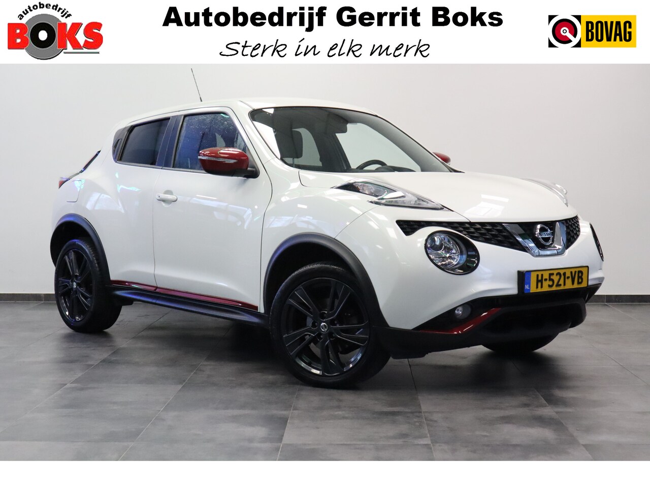 Nissan Juke - 1.2 DIG-T S/S N-Line Navigatie ClimateControl Cruise Camera 18 inch lmv Nismo Pack! - AutoWereld.nl