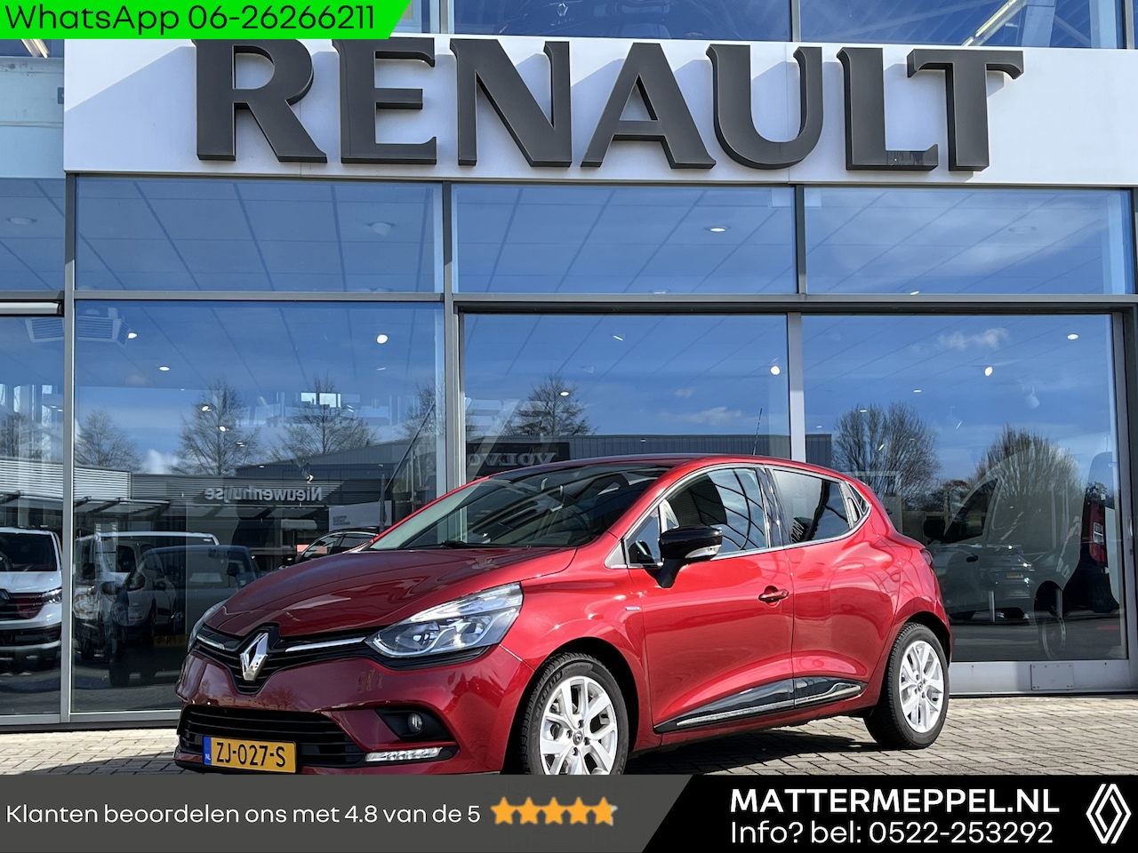 Renault Clio - TCe 90 Limited | Navi | NL- Auto - AutoWereld.nl