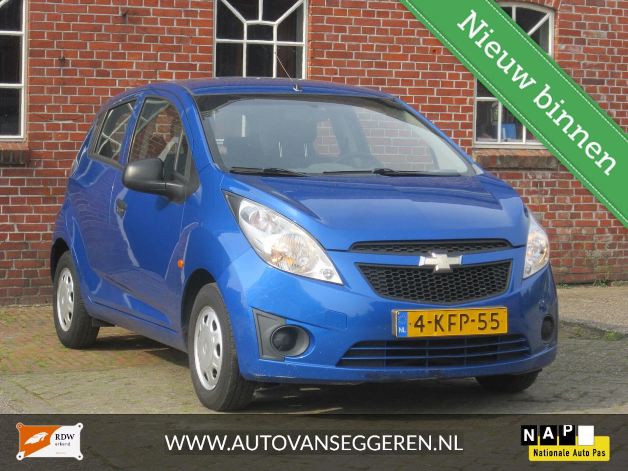 Chevrolet Spark - 1.0 16V L/airco/5drs/garantie/APK - AutoWereld.nl