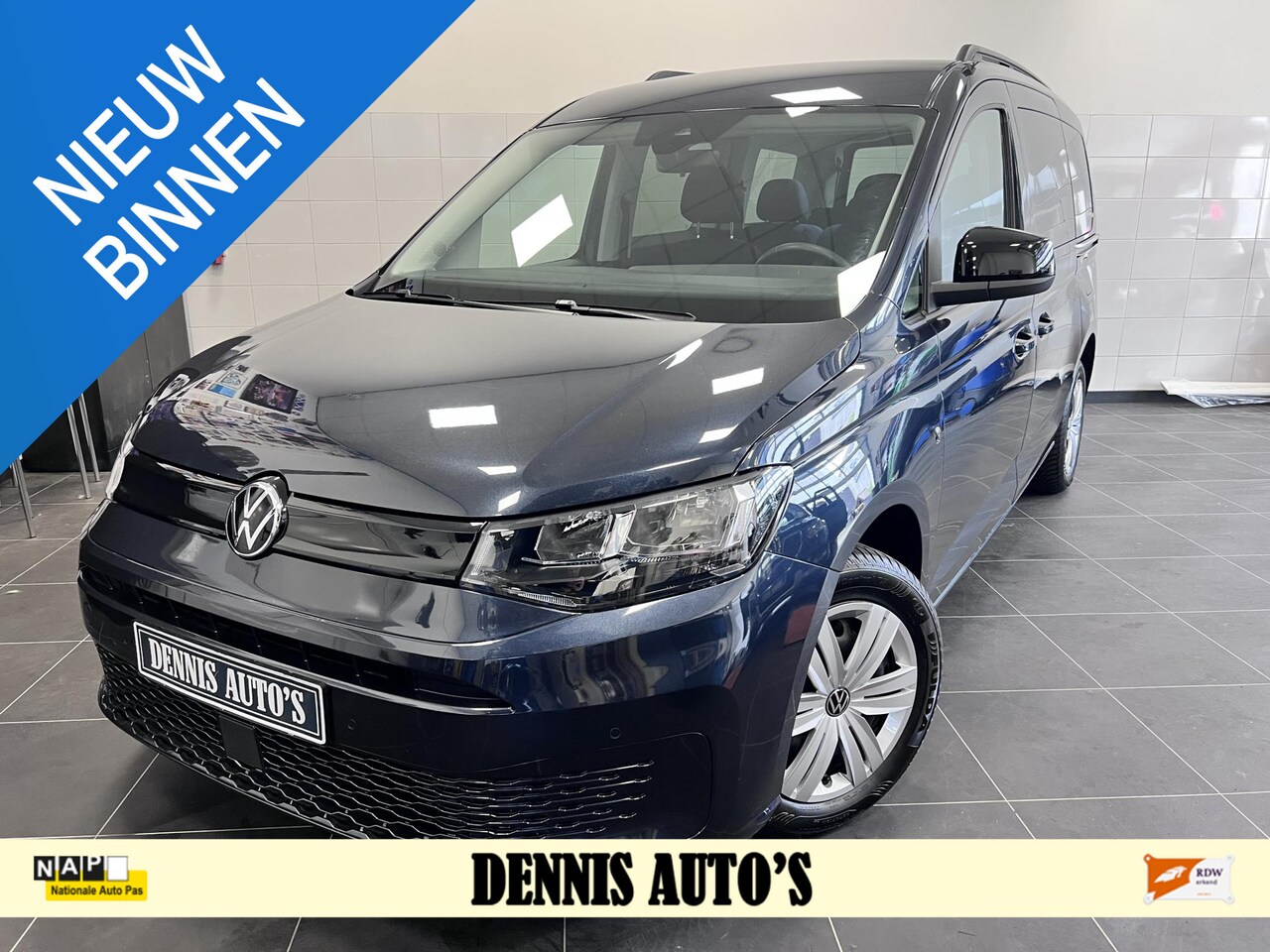 Volkswagen Caddy Maxi 1.5 TSI Style maxi 7 persoons 2021 Benzine Occasion te koop op AutoWereld.nl Volkswagen Caddy Maxi 1.5 TSI Style maxi 7 persoons 2021 Benzine Occasion te koop op AutoWereld.nl
