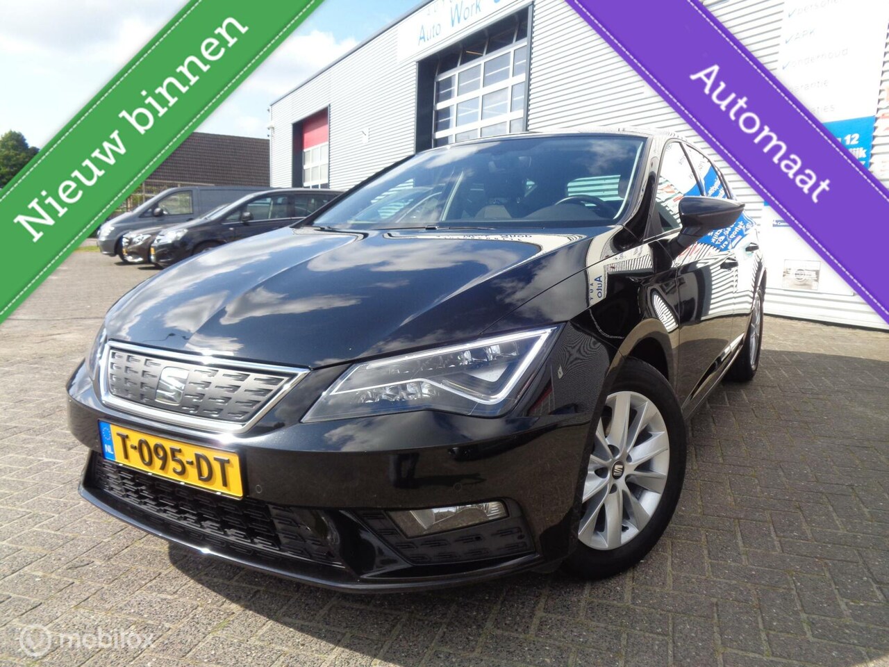 Seat Leon - 1.0 EcoTSI Style Business Intense/AUTOMAAT/DSG-7/Airco/FULL LED/PDC/Lm velgen/1st eigenaar - AutoWereld.nl