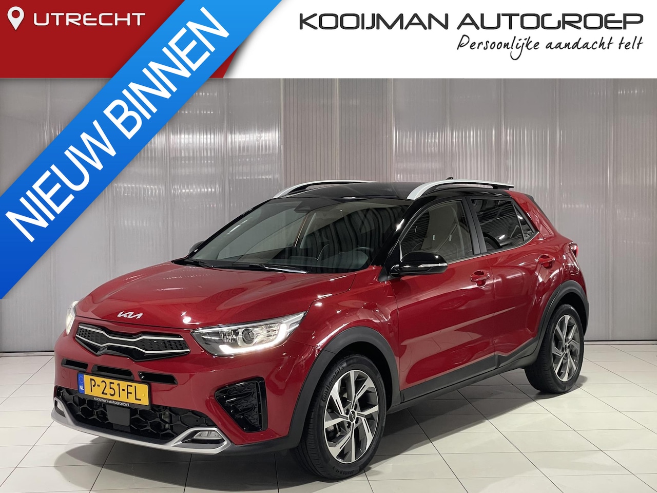 Kia Stonic T Gdi Mhev Gt Line Mega Scherpe Prijs Gt Line Super Luxe Hybride Occasion