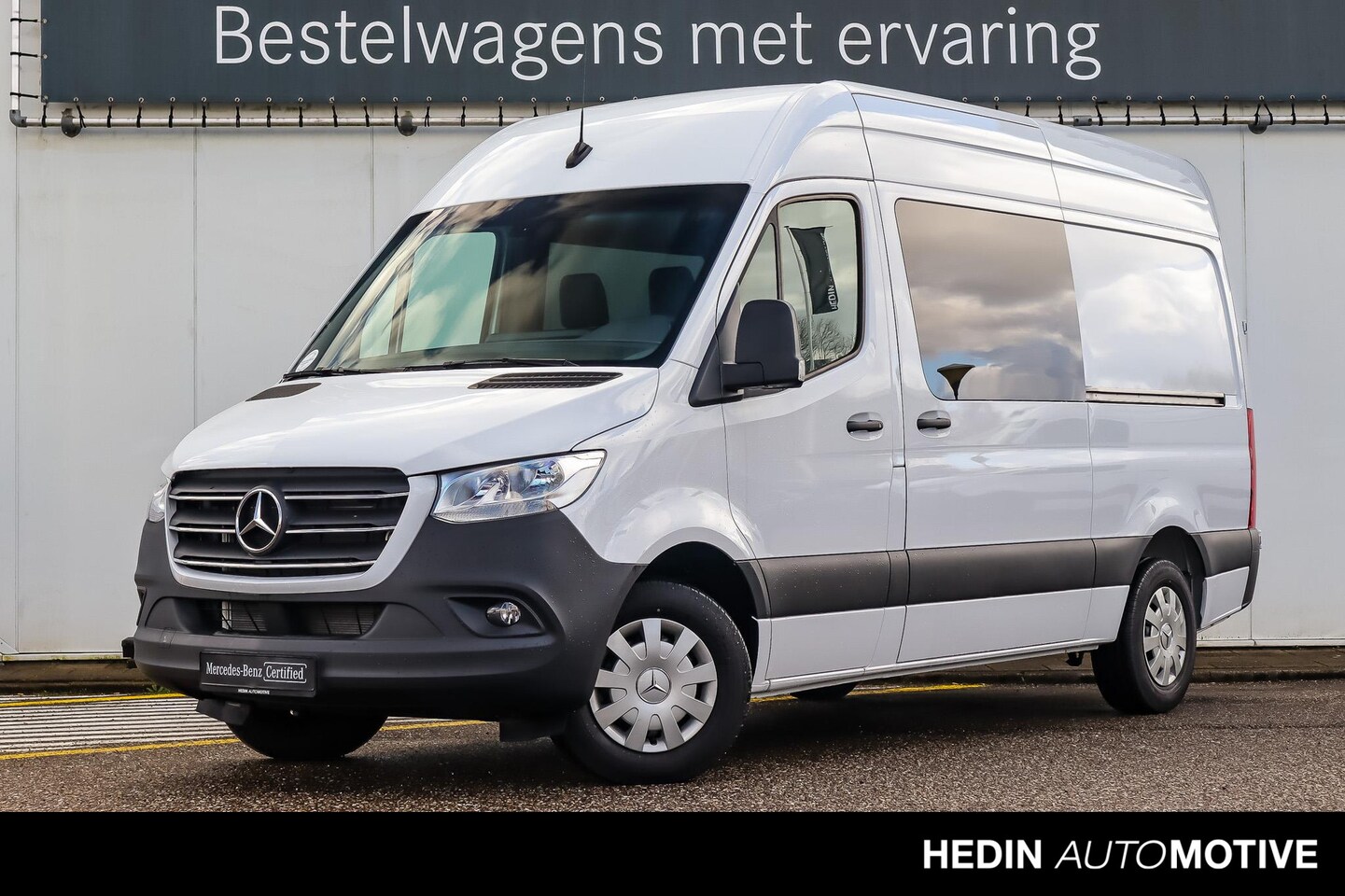 Mercedes-Benz Sprinter - 317 L2/H2 Dubbel Cabine | Airco | Camera | Cruise Control - AutoWereld.nl