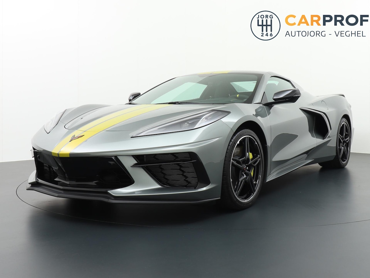 Chevrolet Corvette Convertible - Stingray C8 3LT Front lift | Carbon parts | performance suspension Z51 Package - AutoWereld.nl