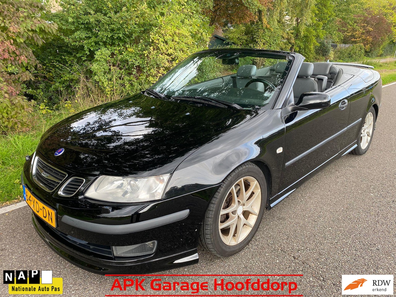 Saab 9-3 Cabrio - 2.0T Aero / Boekjes / NAP - AutoWereld.nl