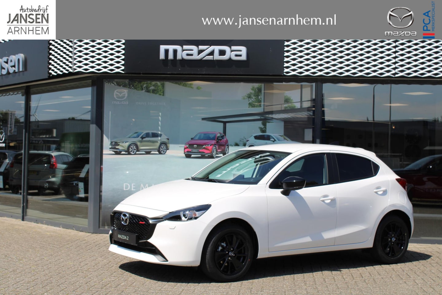 Mazda 2 Hybrid - 1.5 e-SkyActiv-G 90 M Hybrid Homura , Demovoordeel € 1.000-, Apple Carplay, LMV 16 Inch, C - AutoWereld.nl