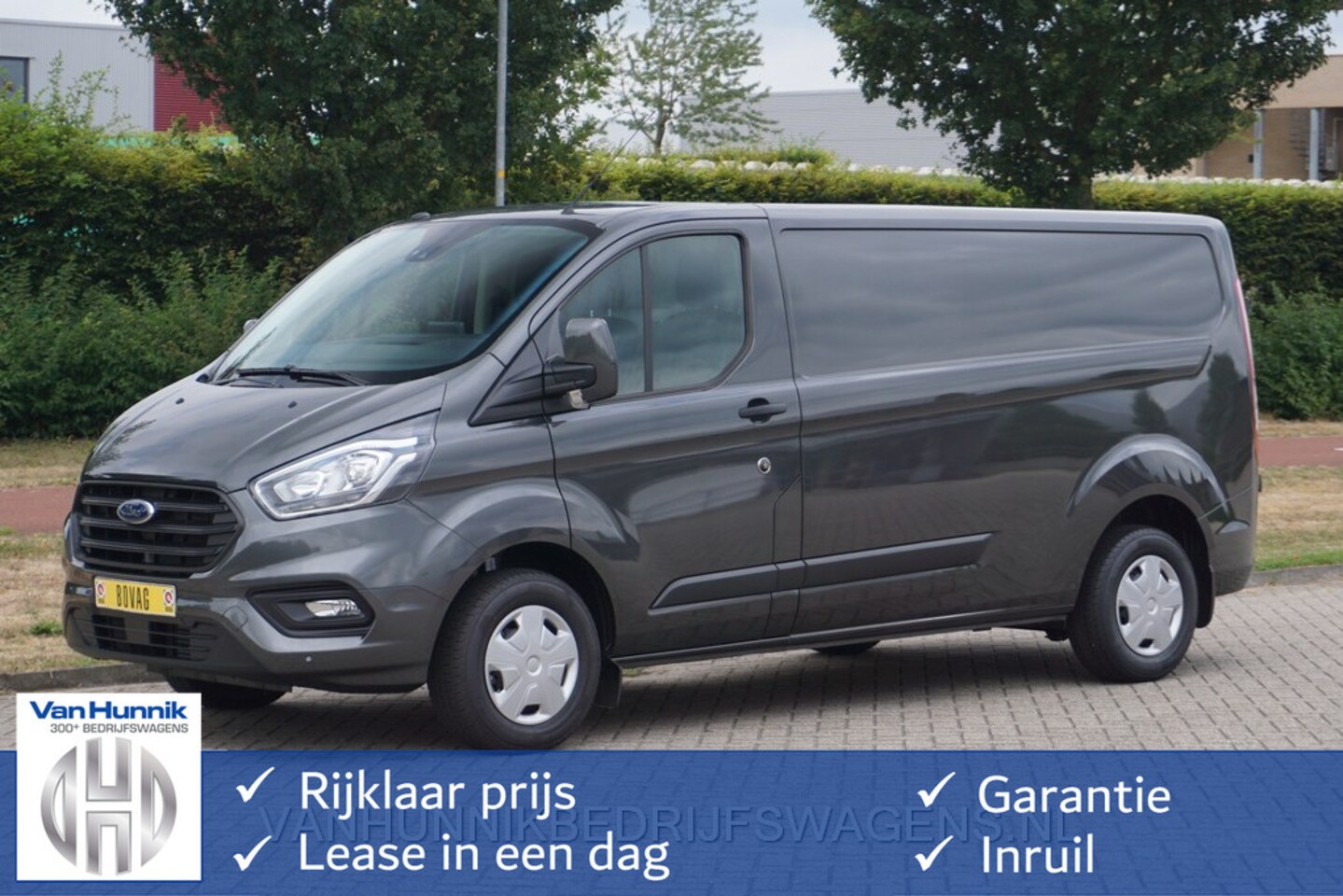 Ford Transit Custom - 300L 130PK Trend Airco, Cruise, Navi, Trekhaak!! NR. 208 - AutoWereld.nl