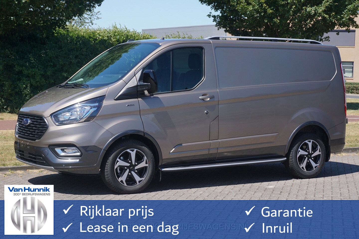 Ford Transit Custom - 300S Active 130PK Airco, Cruise, Apple CP / Android Auto, 17" LM Velg!! NR. 219 - AutoWereld.nl