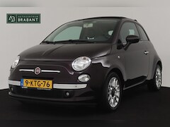Fiat 500 C - 0.9 TwinAir Lounge SPORT (NL Auto, Airco, Parkeer sensoren, Goed onderhoud, USB, Aux, Spor