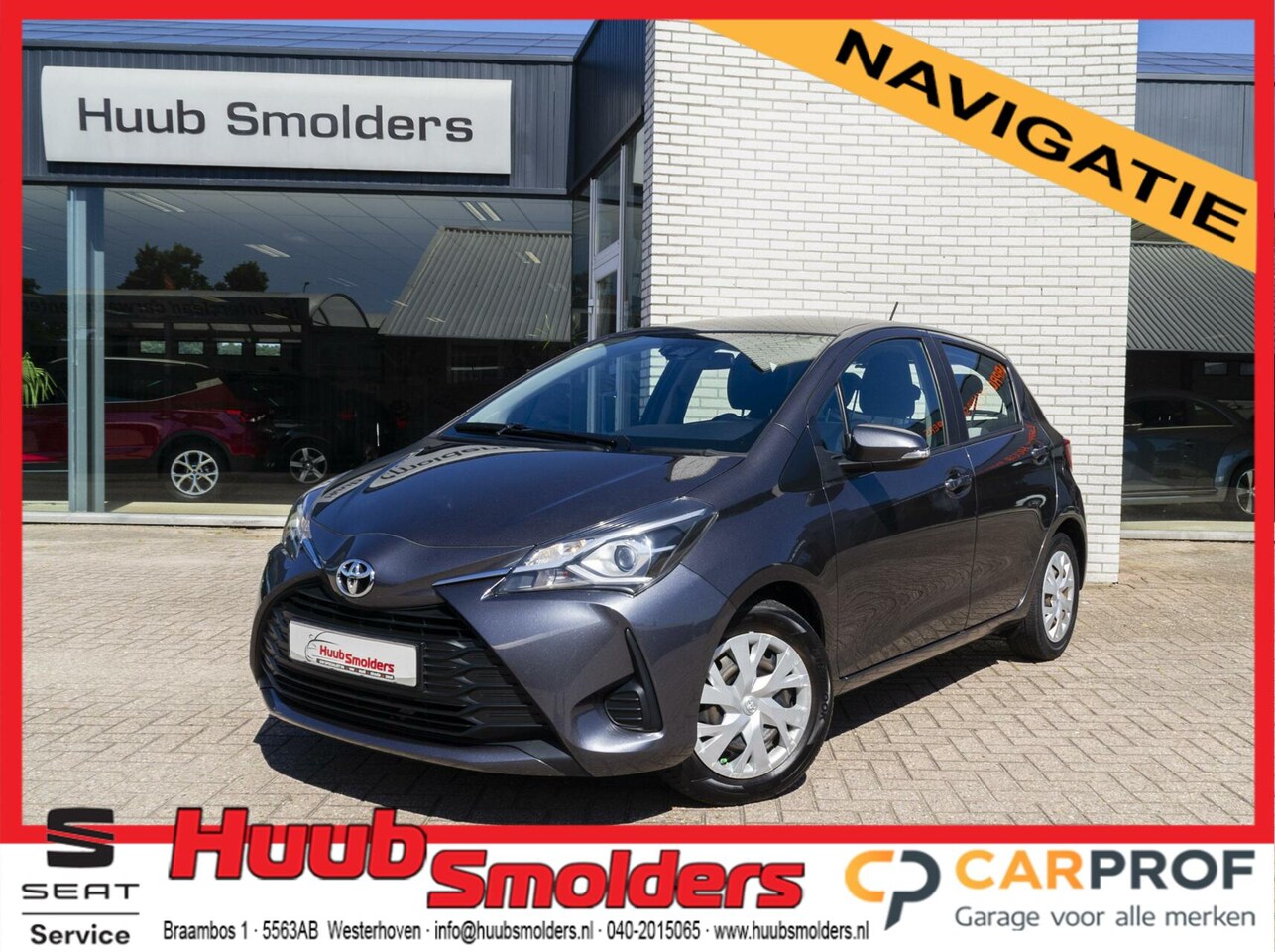 Toyota Yaris - 1.0 VVT-i Aspiration met navigatie - AutoWereld.nl