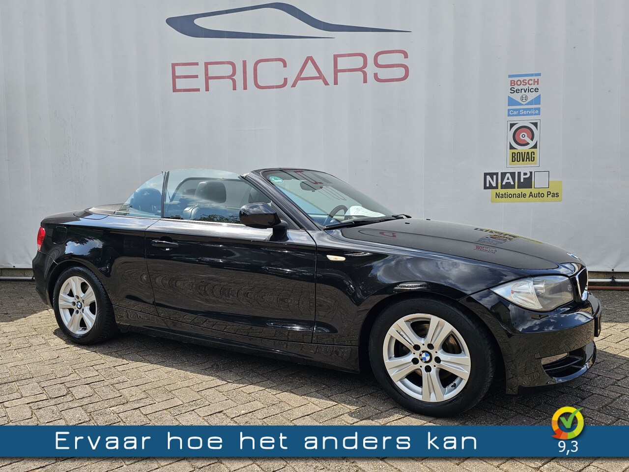 BMW 1-serie Cabrio - 118i High Executive M PAKKET LEER PDC - AutoWereld.nl