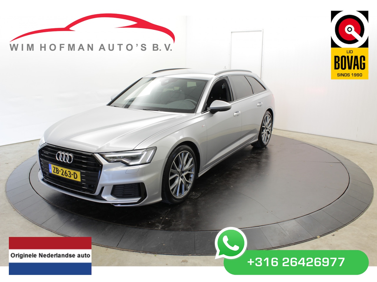 Audi A6 Avant - 45 TFSI quattro 245PK Sport 2x S line MHEV Keyless Trekh Camera - AutoWereld.nl