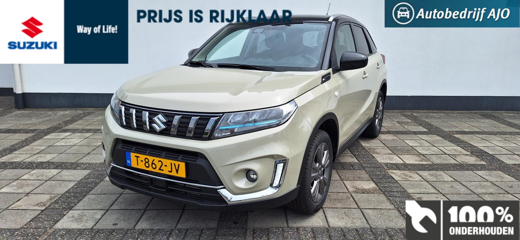 Suzuki Vitara - 1.4 Boosterjet Select Smart Hybrid RIJKLAAR PRIJS - AutoWereld.nl