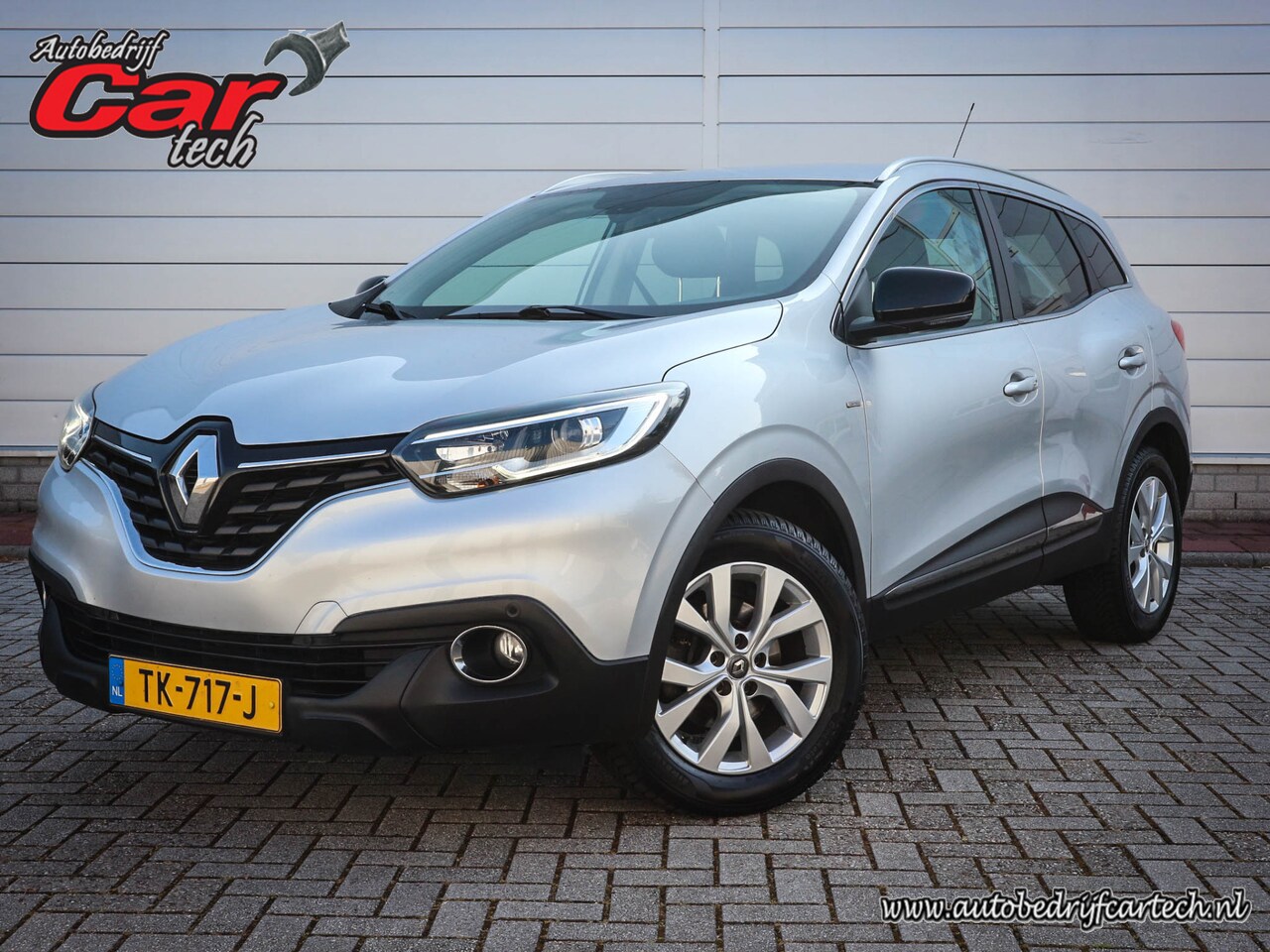 Renault Kadjar - 1.2 TCe Limited | Clima | Cruise | Navi | Pdc | Led | Half leer | Lichtmetaal - AutoWereld.nl