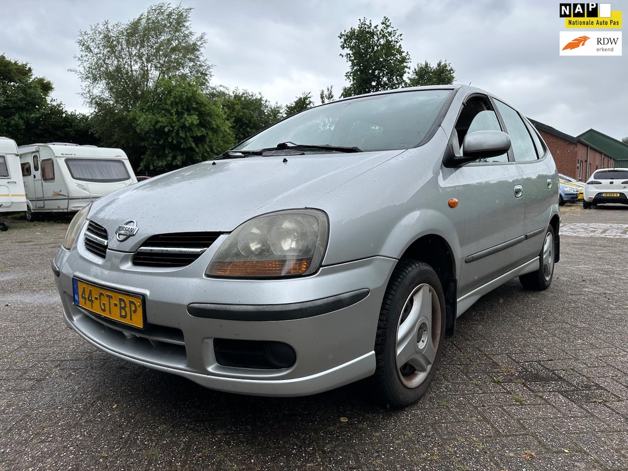 Nissan Almera Tino - 1.8 airco , Nap, trekhaak - AutoWereld.nl