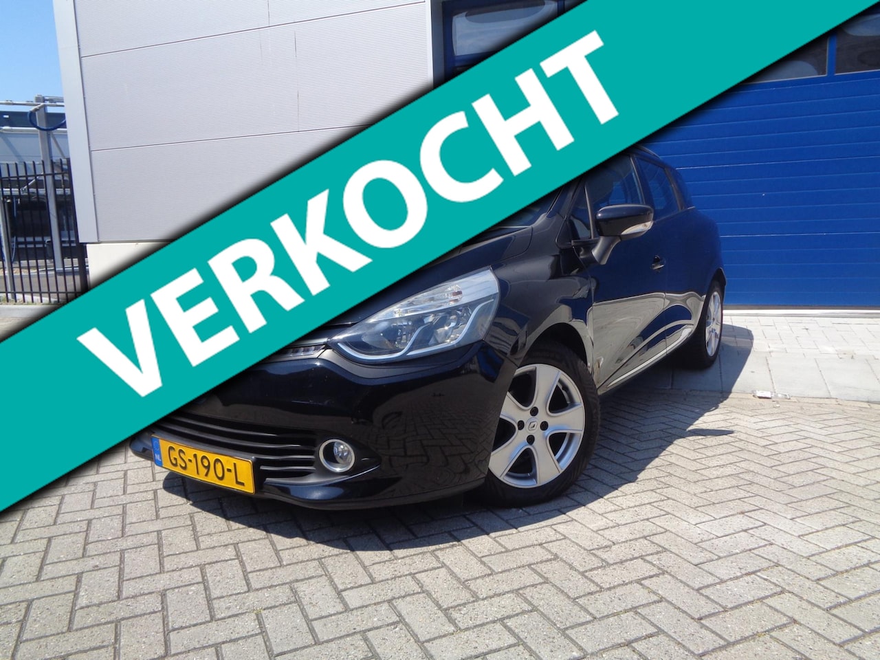 Renault Clio Estate - 1.5 dCi ECO Dynamique AIRCO! Zwart! 154DKM NAP! 2015 - AutoWereld.nl