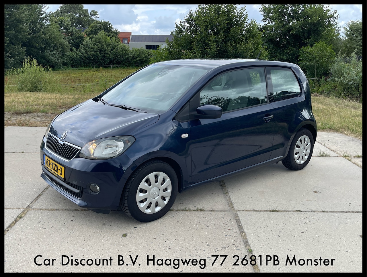 Skoda Citigo - 1.0 1.0 60pk 3 deurs airco navigatie carkit - AutoWereld.nl