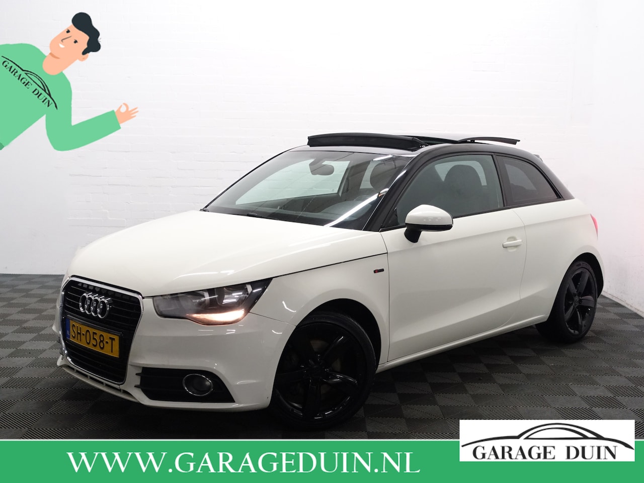 Audi A1 - 1.6 TDI S-Line Two Tone- Panodak / Clima / Sfeerverlichting / Park Assist / Bluetooth Mult - AutoWereld.nl