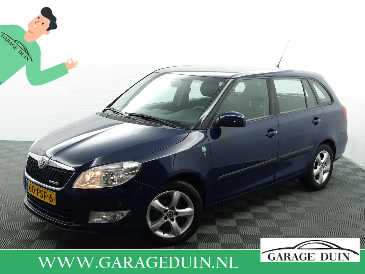 Skoda Fabia Combi - 1.2 TDI Greenline Clima / Parrot / Cruise / Elek SpiegelPakket / Aux - AutoWereld.nl