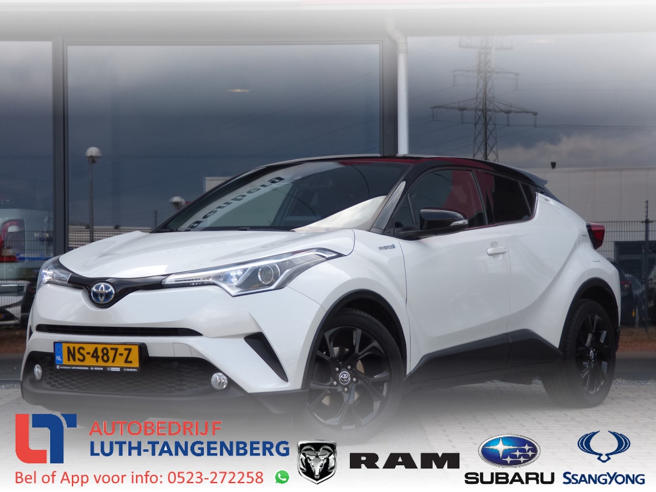 Toyota C-HR - 1.8 Hybrid BI-TONE | Navi | AUR Camera | - AutoWereld.nl