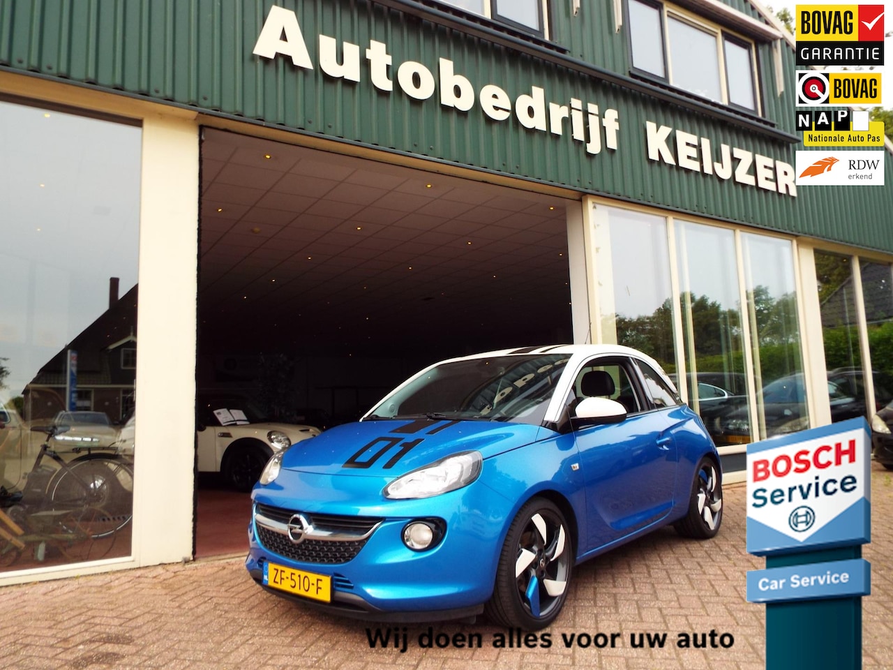 Opel ADAM - 1.0 Turbo Rocks CLIMA-CRUISE-LEER-STOELVERW-12 MAANDEN BOVAG - AutoWereld.nl