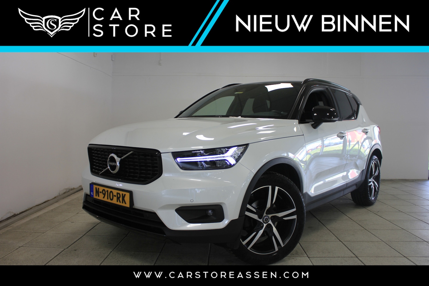 Volvo XC40 - 2.0 D3 R-Design / LED / NAVI / ALCANTARA / HARMANKARDON / 19'' / +++ - AutoWereld.nl